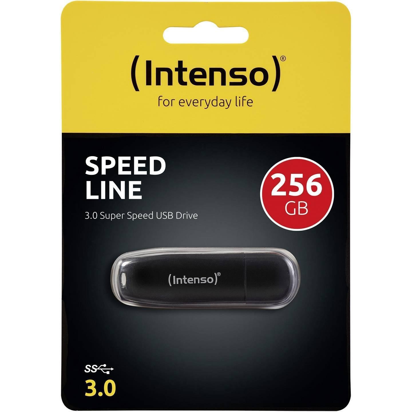 Intenso USB Flash Drive 3.2 256GB Speed Line